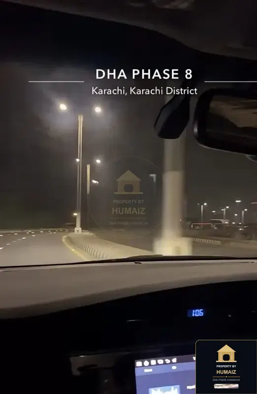500 Sq. Yd. Residential Plot (Parcel 12) in Khayaban-e-Faisal For Sale in DHA Phase 8 Karachi — Property by Humaiz Architectural Asset