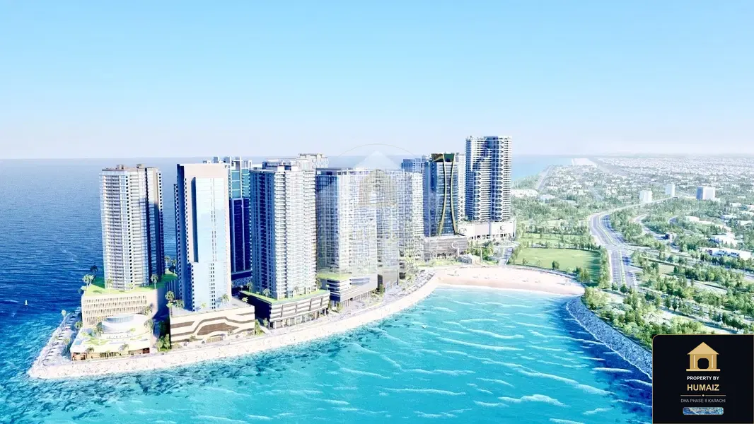 3-Bedroom Luxury Apartment (Sea Facing, 5 Bath, Suite 6) at HMR Waterfront For Sale in DHA Phase 8 Karachi — Property by Humaiz Architectural Asset