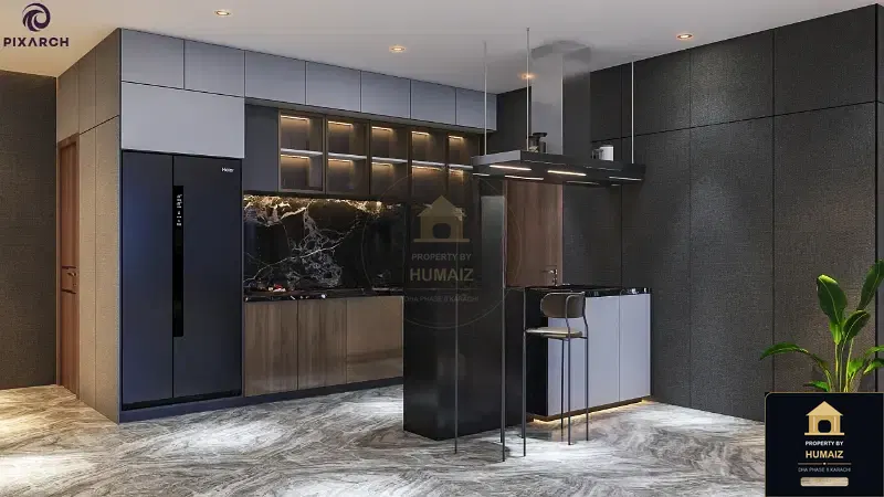 3-Bedroom Luxury Apartment (Sea Facing, 3 Bath, Suite 29) at HMR Waterfront For Sale in DHA Phase 8 Karachi — Photograph 4