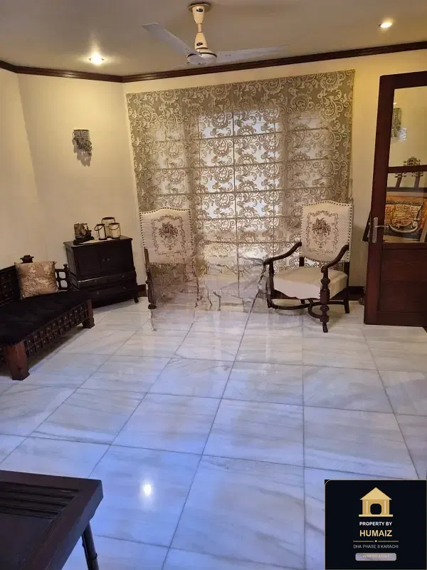 500 Sq. Yd. 5-Bedroom Luxury Villa (West Open, 5 Bath, Residence 51) in DHA Phase 8 For Sale in DHA Phase 8 Karachi — Photograph 10