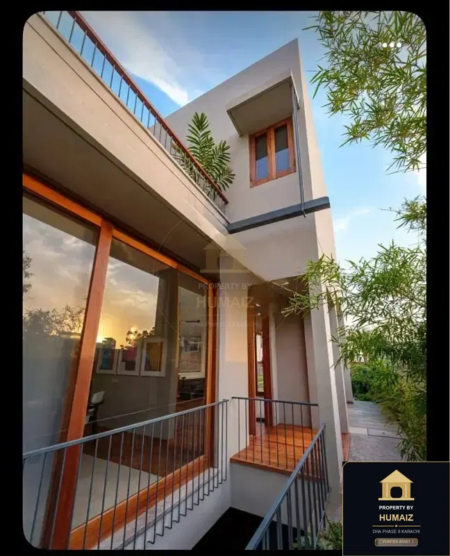 500 Sq. Yd. 6-Bedroom Luxury Villa (West Open, 7 Bath, Residence 2) on Khayaban-e-Faisal For Sale in DHA Phase 8 Karachi — Property by Humaiz Architectural Asset
