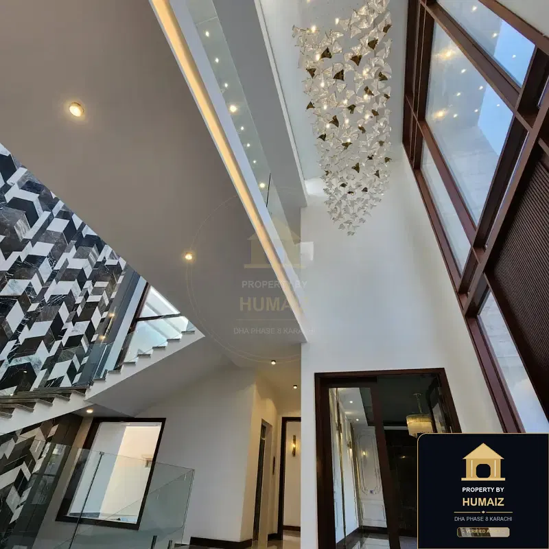 1,000 Sq. Yd. 6-Bedroom Luxury Villa (Private Pool, 7 Bath, Residence 3) in Zone A For Sale in DHA Phase 8 Karachi — Photograph 9