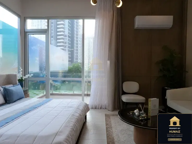 2-Bedroom Luxury Apartment (Corner, 2 Bath, Suite 6) at HMR Waterfront For Sale in DHA Phase 8 Karachi — Photograph 11