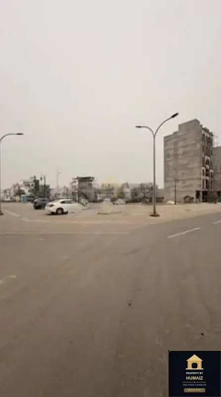 200 Sq. Yd. Commercial Plot (Parcel 48) on Peninsula Commercial For Sale in DHA Phase 8 Karachi — Property by Humaiz Architectural Asset