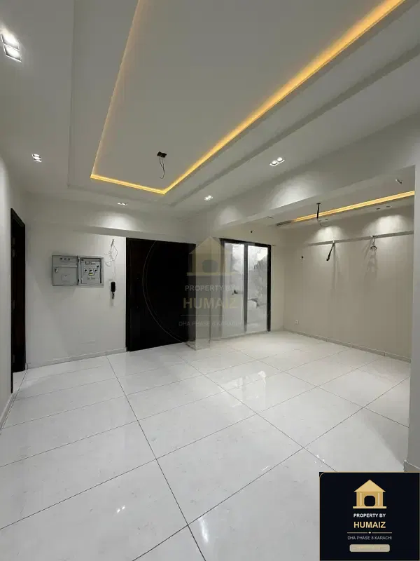 3-Bedroom Luxury Apartment (Boulevard Facing, 3 Bath, Suite 45) on Al-Murtaza Commercial For Sale in DHA Phase 8 Karachi — Property by Humaiz Architectural Asset