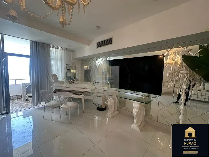 2-Bedroom Luxury Apartment (Sea Facing, 4 Bath, Suite 4) at Reef Towers For Rent in DHA Phase 8 Karachi — Property by Humaiz Architectural Asset