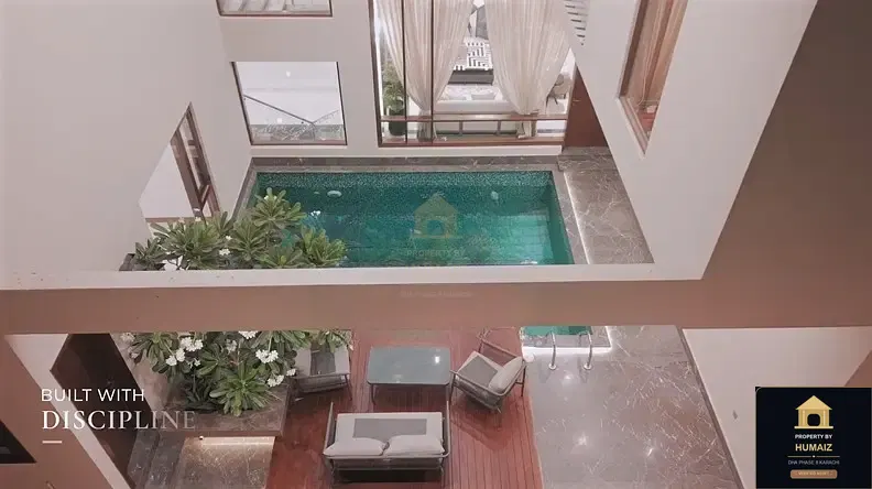 1,000 Sq. Yd. 6-Bedroom Luxury Villa (Private Pool, 6 Bath, Residence 2) in Khayaban-e-Bahria For Sale in DHA Phase 8 Karachi — Photograph 10