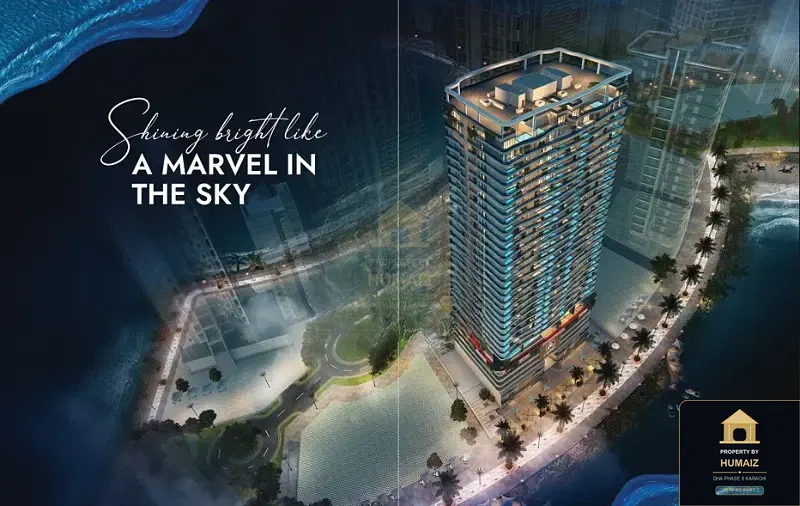 3-Bedroom Luxury Apartment (Sea Facing, 3 Bath, Suite 38) at HMR Waterfront For Sale in DHA Phase 8 Karachi — Property by Humaiz Architectural Asset