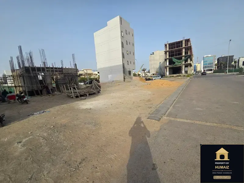 100 Sq. Yd. Commercial Plot (Basement, Parcel 9) on Zulfiqar Commercial For Sale in DHA Phase 8 Karachi — Photograph 3