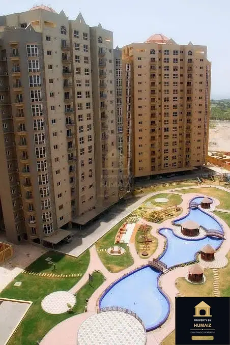 4-Bedroom Luxury Apartment (4 Bath, Suite 18) at Creek Vistas For Rent in DHA Phase 8 Karachi — Property by Humaiz Architectural Asset