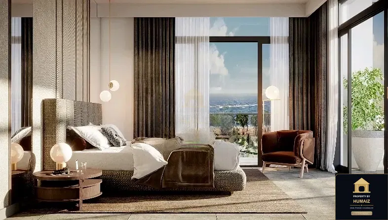 1-Bedroom Luxury Apartment (1 Bath, Suite 46) at HMR Waterfront For Sale in DHA Phase 8 Karachi — Property by Humaiz Architectural Asset