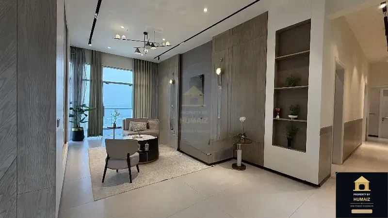2-Bedroom Luxury Apartment (Sea Facing, 3 Bath, Suite 10) at Tower A For Sale in DHA Phase 8 Karachi — Photograph 12