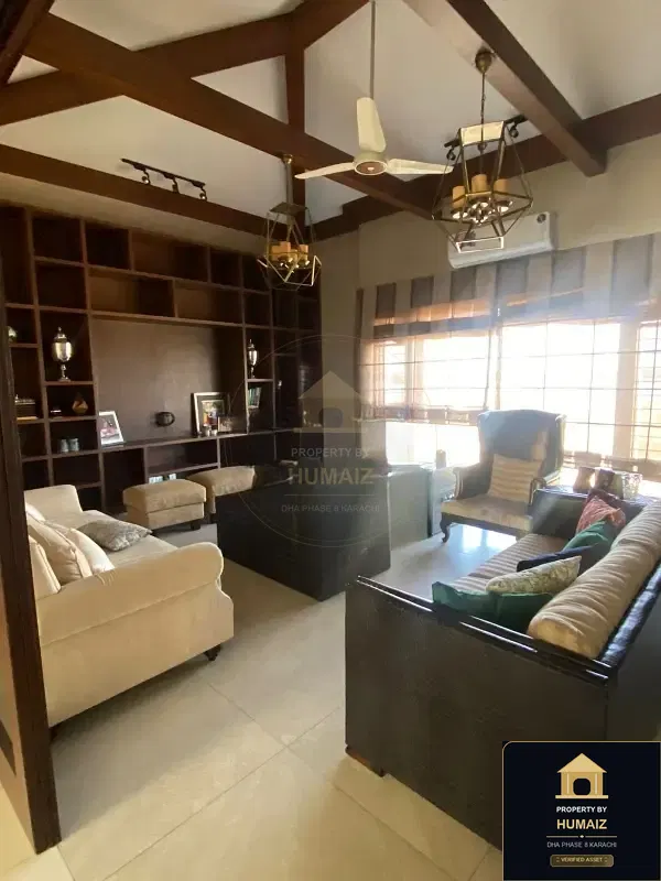 1,000 Sq. Yd. 5-Bedroom Luxury Villa (6 Bath, Residence 2) in DHA Phase 8 For Rent in DHA Phase 8 Karachi — Property by Humaiz Architectural Asset