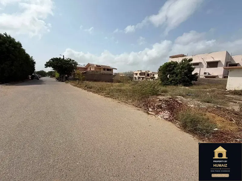 500 Sq. Yd. Residential Plot (West Open, Parcel 9) on Zulfiqar Commercial For Sale in DHA Phase 8 Karachi — Photograph 7