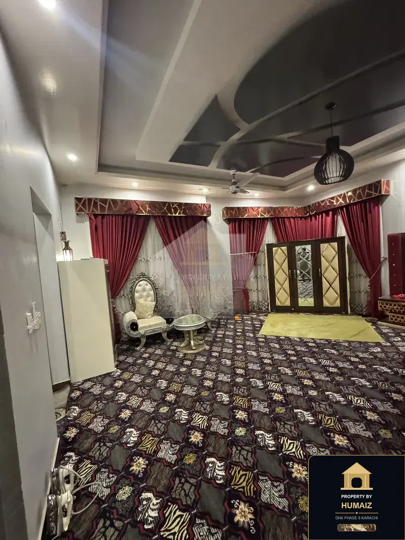 1,000 Sq. Yd. 6-Bedroom Luxury Villa (Private Pool, 6 Bath, Residence 14) in Zone A For Sale in DHA Phase 8 Karachi — Photograph 3