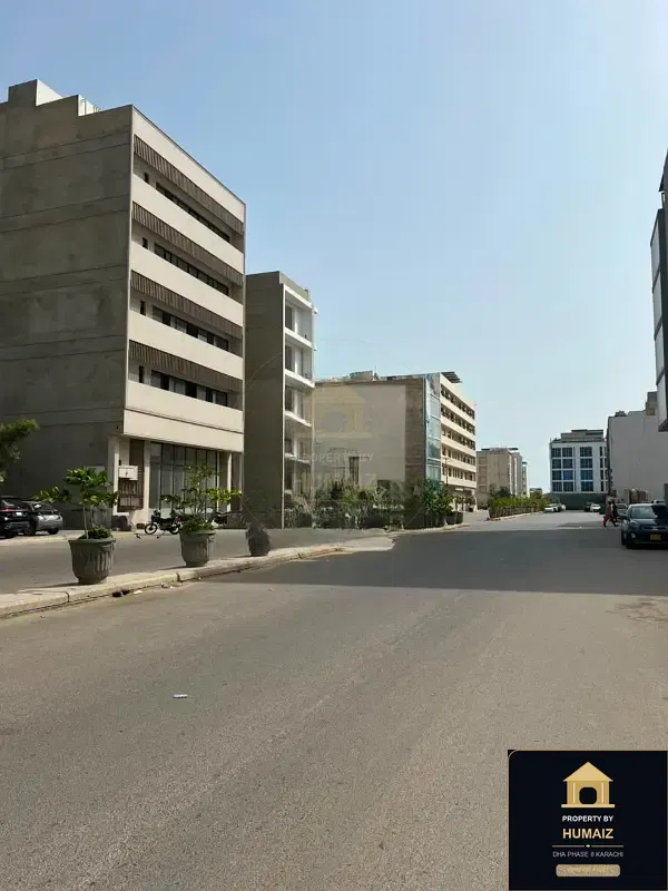 100 Sq. Yd. Residential Plot on Zulfiqar Commercial For Sale in DHA Phase 8 Karachi — Property by Humaiz Architectural Asset