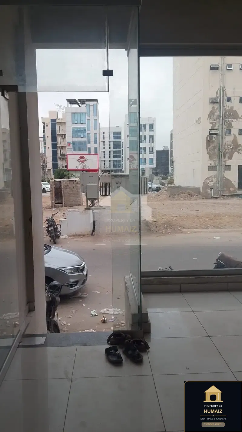 61 Sq. Yd. Commercial Retail Shop on Zulfiqar Commercial For Sale in DHA Phase 8 Karachi — Property by Humaiz Architectural Asset