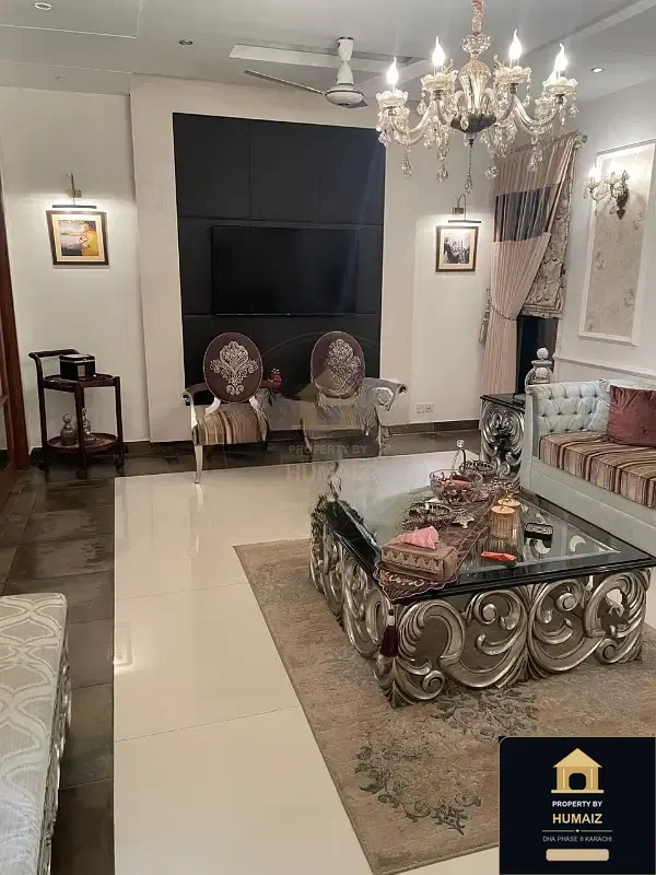 500 Sq. Yd. 5-Bedroom Luxury Villa (6 Bath, Residence 2) in Khayaban-e-Shujaat For Sale in DHA Phase 8 Karachi — Photograph 2