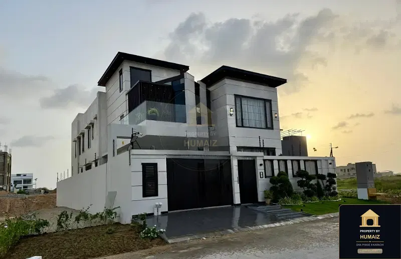 500 Sq. Yd. 5-Bedroom Luxury Villa (Private Pool, 6 Bath, Residence 1) in Khayaban-e-Shujaat For Sale in DHA Phase 8 Karachi — Property by Humaiz Architectural Asset