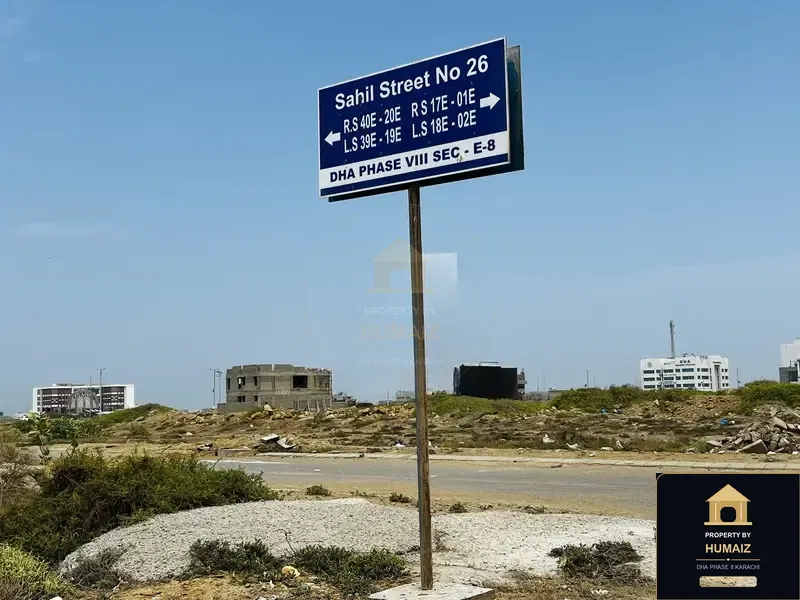 2,000 Sq. Yd. Residential Plot (Parcel 1) in Khayaban-e-Ghalib For Sale in DHA Phase 8 Karachi — Photograph 8