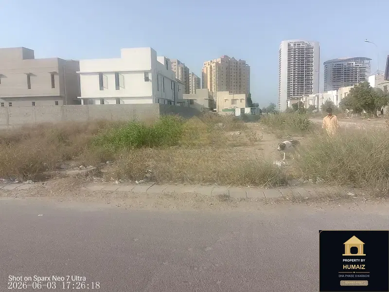 500 Sq. Yd. Residential Plot (West Open, Parcel 9) in Zone B For Sale in DHA Phase 8 Karachi — Photograph 5