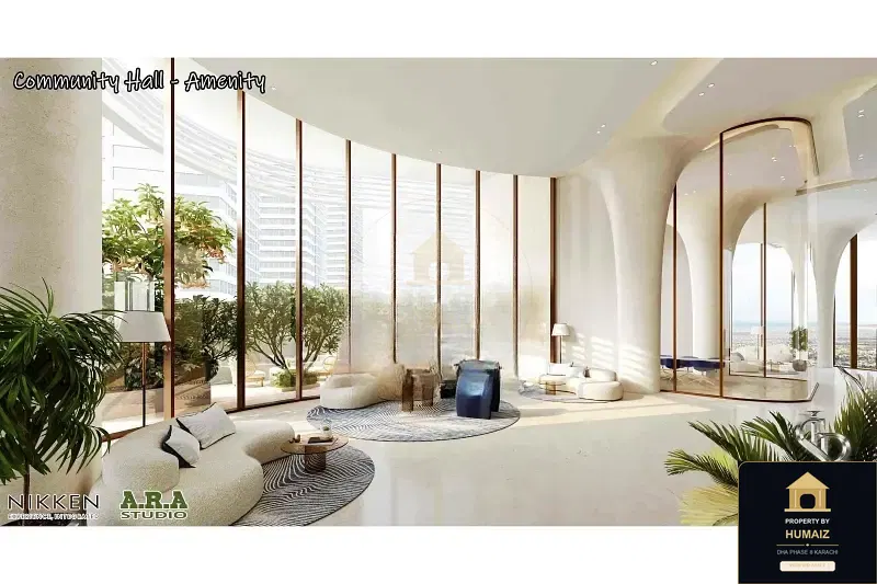 1-Bedroom Luxury Apartment (Sea Facing, 1 Bath, Suite 12) at Tower A For Sale in DHA Phase 8 Karachi — Photograph 13