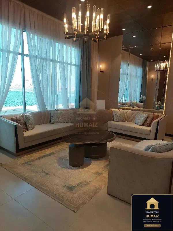 4-Bedroom Luxury Apartment (Sea Facing, 5 Bath, Suite 13) at HMR Waterfront For Sale in DHA Phase 8 Karachi — Photograph 2