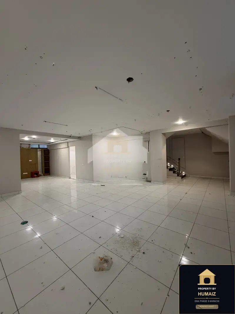 356 Sq. Yd. Commercial Retail Shop (Basement, 1 Bath, Unit 1) on Al-Murtaza Commercial For Rent in DHA Phase 8 Karachi — Photograph 10