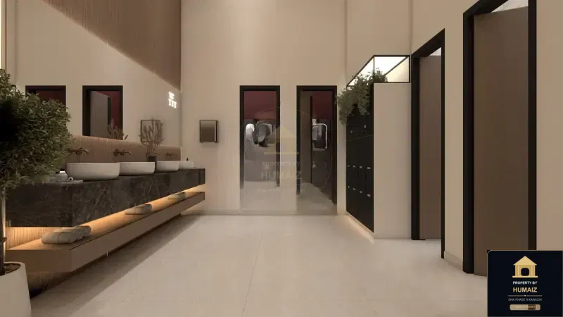 125 Sq. Yd. 1-Bedroom Luxury Villa at HMR Waterfront For Sale in DHA Phase 8 Karachi — Photograph 14