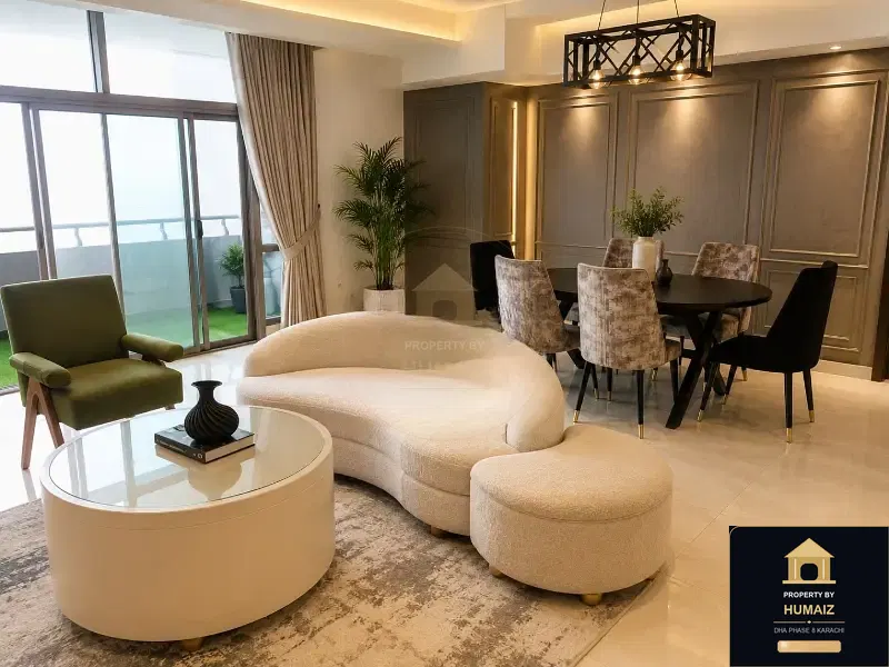2-Bedroom Luxury Apartment (Sea Facing, 3 Bath, Suite 27) at The Views For Rent in DHA Phase 8 Karachi — Photograph 5
