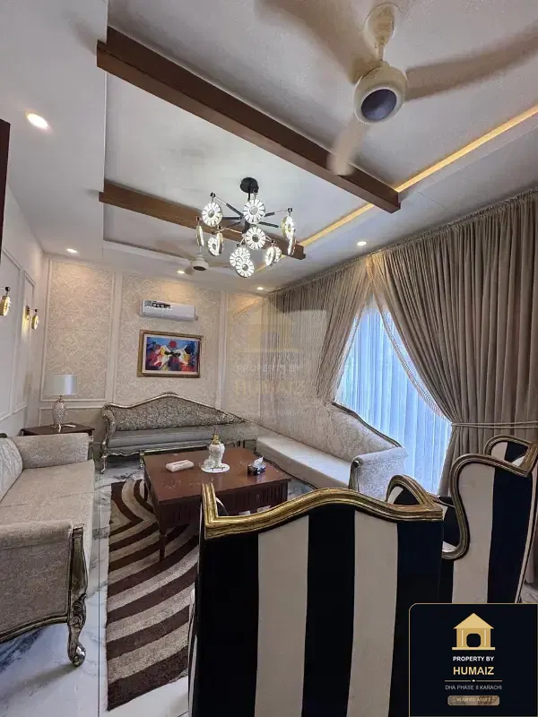 500 Sq. Yd. 5-Bedroom Luxury Villa (West Open, 6 Bath, Residence 1) in Khayaban-e-Faisal For Sale in DHA Phase 8 Karachi — Photograph 9