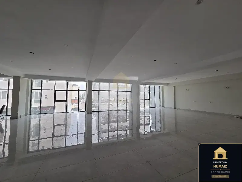 467 Sq. Yd. Corporate Office Space on Khayaban-e-Shaheen For Rent in DHA Phase 8 Karachi — Property by Humaiz Architectural Asset