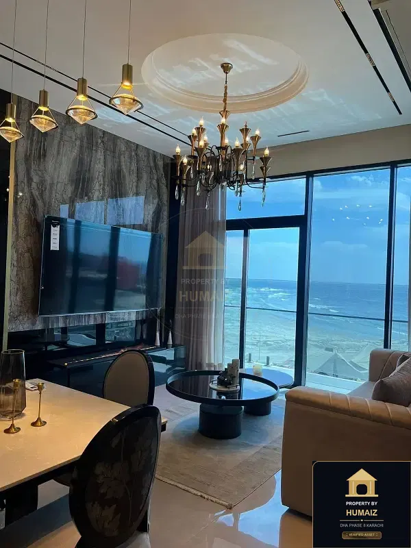 2-Bedroom Luxury Apartment (Sea Facing, 3 Bath, Suite 15) at HMR Waterfront For Sale in DHA Phase 8 Karachi — Photograph 3
