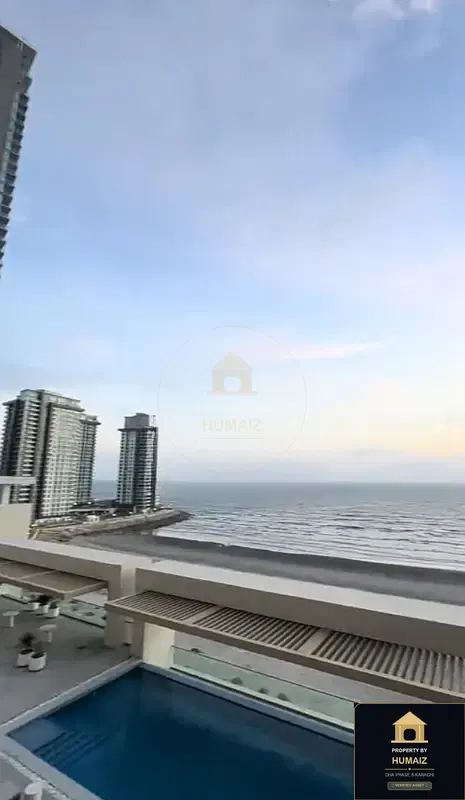 2-Bedroom Luxury Apartment (Sea Facing, 4 Bath, Suite 18) at The Views For Sale in DHA Phase 8 Karachi — Property by Humaiz Architectural Asset