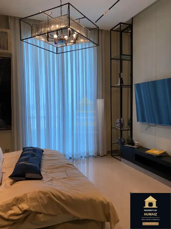 1-Bedroom Luxury Apartment (Sea Facing, 2 Bath, Suite 84) at HMR Waterfront For Sale in DHA Phase 8 Karachi — Photograph 4