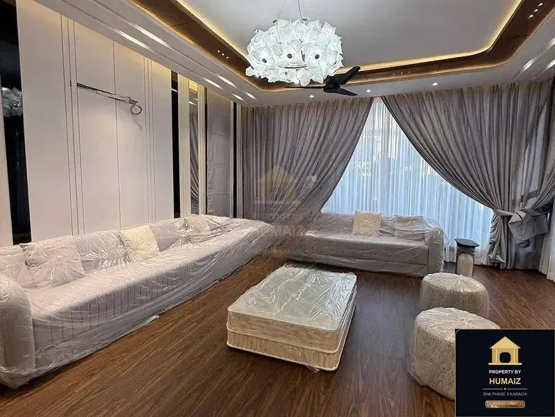 500 Sq. Yd. 6-Bedroom Luxury Villa (Private Pool, 6 Bath, Residence 6) in Zone A For Sale in DHA Phase 8 Karachi — Photograph 15