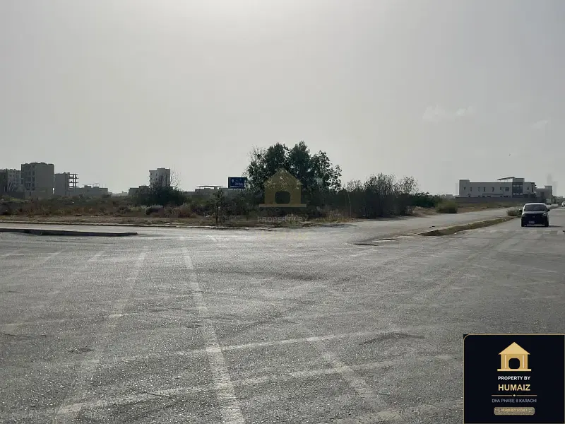 2,000 Sq. Yd. Residential Plot (Corner, Parcel 1) on Khayaban-e-Faisal For Sale in DHA Phase 8 Karachi — Photograph 3