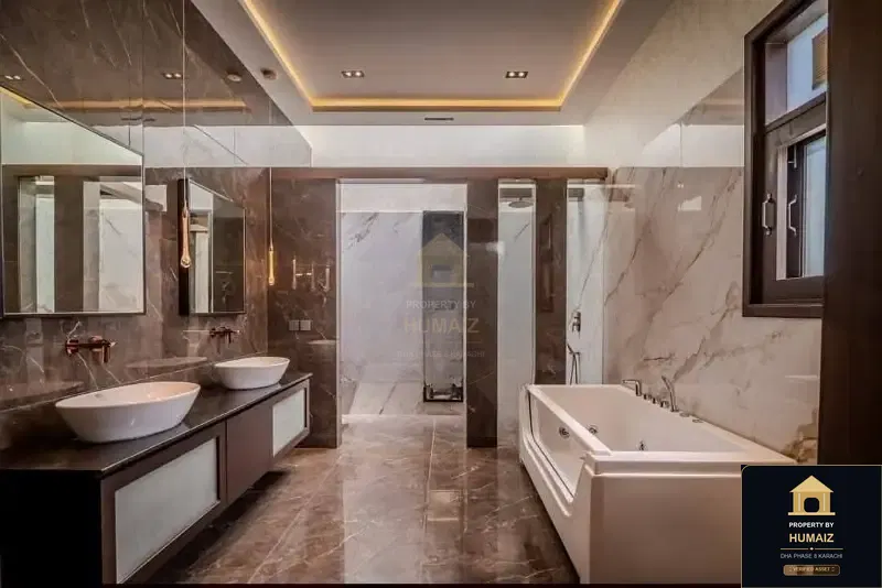500 Sq. Yd. 6-Bedroom Luxury Villa (Private Pool, 6 Bath, Residence 9) in DHA Phase 8 For Sale in DHA Phase 8 Karachi — Photograph 11