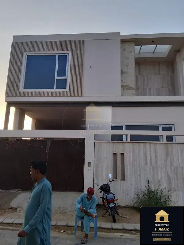 300 Sq. Yd. 5-Bedroom Luxury Villa (Basement, 6 Bath, Residence 4) in Khayaban-e-Sahil For Sale in DHA Phase 8 Karachi — Property by Humaiz Architectural Asset