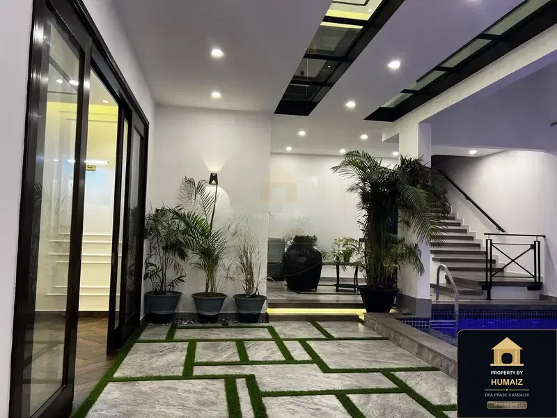 666 Sq. Yd. 6-Bedroom Luxury Villa (Private Pool, 6 Bath, Residence 2) in Zone A For Sale in DHA Phase 8 Karachi — Photograph 32