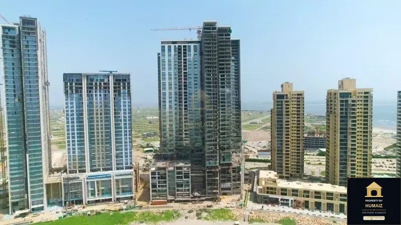 3-Bedroom Luxury Apartment (Sea Facing, 3 Bath, Suite 10) at Panorama For Sale in DHA Phase 8 Karachi — Property by Humaiz Architectural Asset