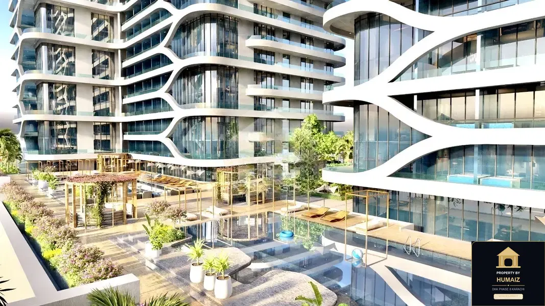 3-Bedroom Luxury Apartment (Sea Facing, 5 Bath, Suite 6) at HMR Waterfront For Sale in DHA Phase 8 Karachi — Photograph 9