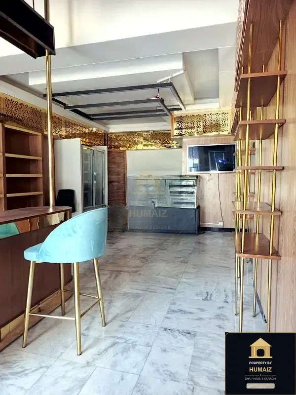 100 Sq. Yd. Commercial Retail Shop (Basement, Unit 3) on Zulfiqar Commercial For Rent in DHA Phase 8 Karachi — Property by Humaiz Architectural Asset