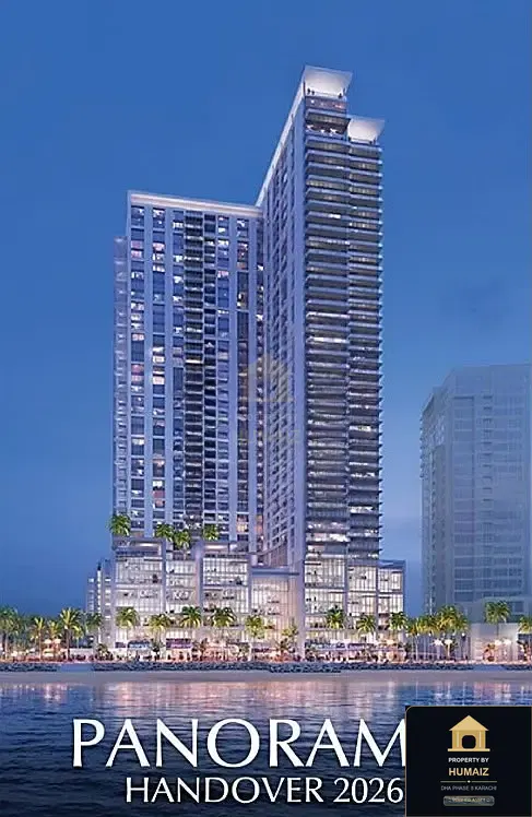 1-Bedroom Luxury Apartment (Sea Facing, 2 Bath, Suite 7) at Panorama For Sale in DHA Phase 8 Karachi — Photograph 2