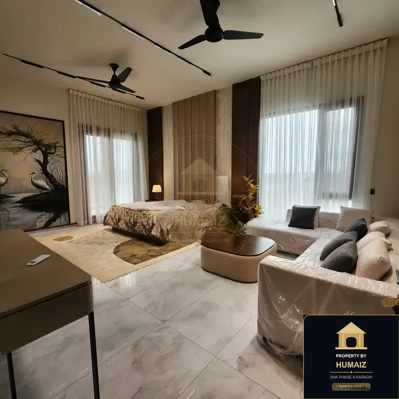 1,000 Sq. Yd. 6-Bedroom Luxury Villa (Private Pool, 6 Bath, Residence 1) in Zone B For Sale in DHA Phase 8 Karachi — Photograph 8