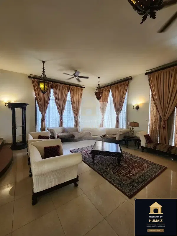 1,000 Sq. Yd. 6-Bedroom Luxury Villa (West Open, 6 Bath, Residence 4) in DHA Phase 8 For Rent in DHA Phase 8 Karachi — Photograph 6