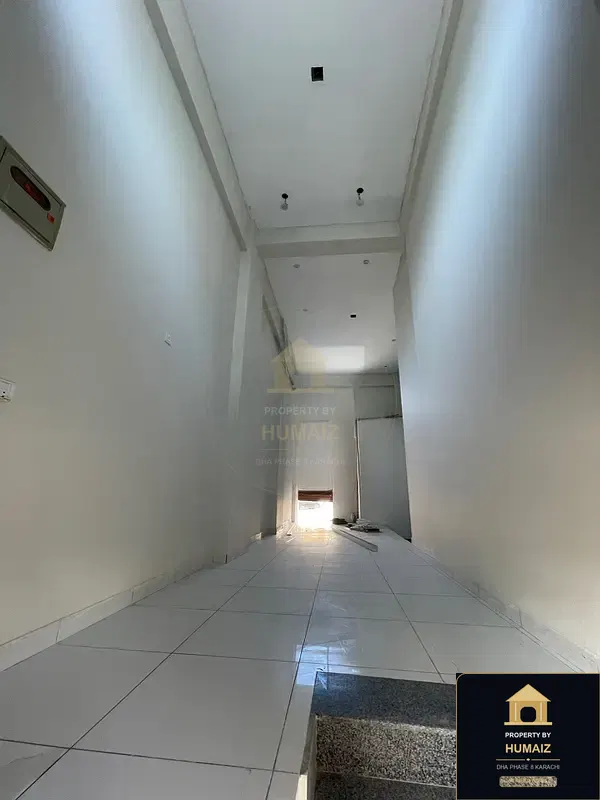 50 Sq. Yd. Commercial Retail Shop (Basement, 1 Bath, Unit 1) on Zulfiqar Commercial For Rent in DHA Phase 8 Karachi — Property by Humaiz Architectural Asset