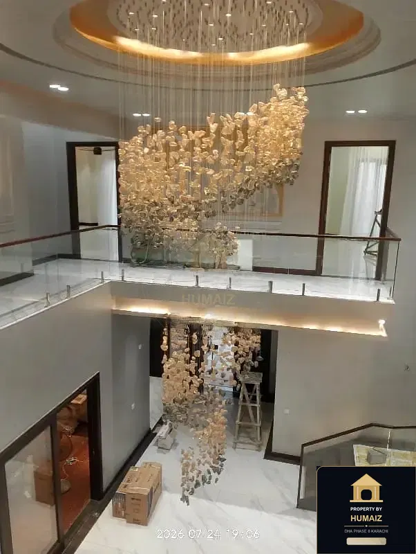 1,000 Sq. Yd. 6-Bedroom Luxury Villa (Basement, 6 Bath, Residence 3) in Khayaban-e-Tariq For Sale in DHA Phase 8 Karachi — Property by Humaiz Architectural Asset