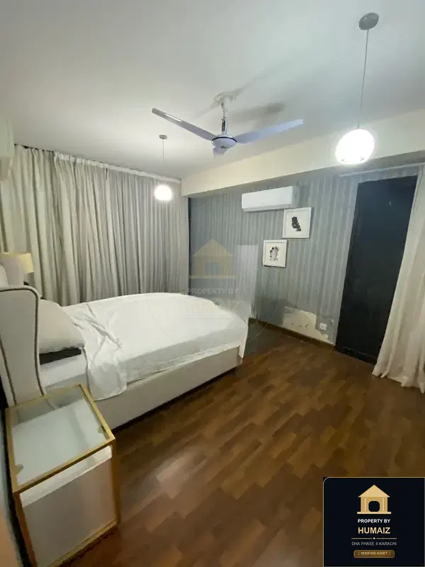 2-Bedroom Luxury Apartment (Sea Facing, 4 Bath, Suite 4) at Coral Towers For Rent in DHA Phase 8 Karachi — Property by Humaiz Architectural Asset
