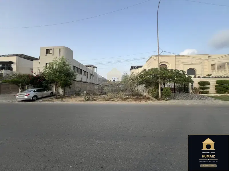 500 Sq. Yd. Residential Plot (West Open, Parcel 20) in Khayaban-e-Shujaat For Sale in DHA Phase 8 Karachi — Photograph 4